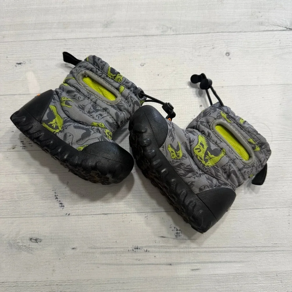 BOGS baby‎ bogs infant boots grey dinosaur size 6